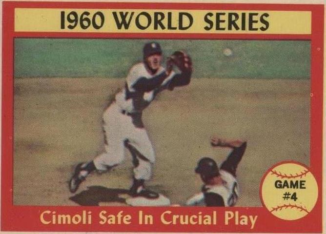 1961 Topps - Gino Cimoli Tony Kubek #309 - 1 of 1