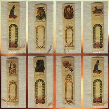 50 Bookmarks Egyptian Papyrus.