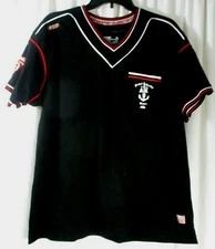 AKDMKS  Black Board Beach Squad Men's XL Short Sleeve Shirt Black 