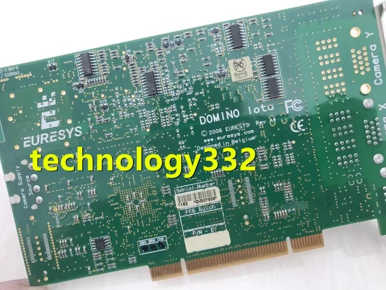 1PC used Euresys Domino Iota 2006 Euresys Rev A4 #YY - Image 2 of 3