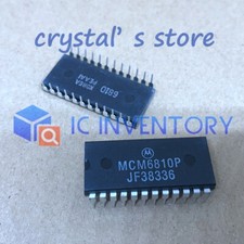 10PCS MCM6810P Encapsulation:DIP-24,128 8-bit Random-Access Memory