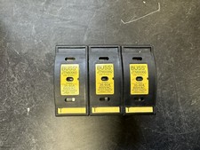 LOT OF 3 BUSSMANN JTN60060 CLASS J FUSE HOLDER 35-60A 600VAC