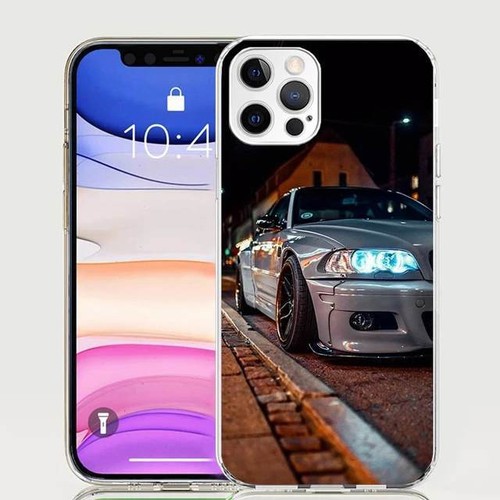 Car Case iPhone 11 to 15 Transparent Pro Plus MAX E46 F30 F32 M For BMW Series - Picture 21 of 21
