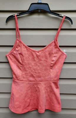 #ad #ad 🖤Vintage Y2K Wet Seal Open Back Fitted Tank Top – Size Large Clubwear Cami $17.99