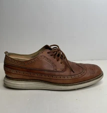 Cole Haan OriginalGrand Long Wing II Leather Woodbury Brown C21133 Mens Size 8M