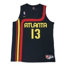 Glenn Robinson Atlanta Hawks Nike Team 1974 Jersey #13 Mens XL +2 Black