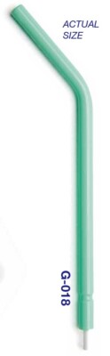 Dental Disposable Air-Water Syringe Tips Green Colors 200 pcs