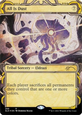 All is Dust Showcase Full Art - Secret Lair SLD 268 - EN - NM Magic MTG