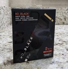 Western Digital WD BLACK 2TB SN850 with HEATSINK (PS5 Ready) M.2 NVMe Sealed NEW