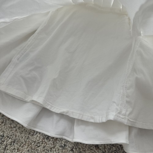 Edikted Perri Pleated Corset Mini Dress Xsmall White New - 第 13/13 張圖片
