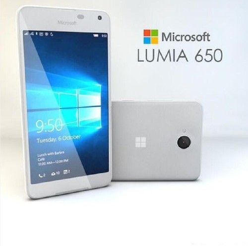 5" Microsoft Lumia 650 4G LTE Única Doble SIM Windows Cuatro Núcleos 16 GB ROM 1 GB RAM - Imagen 1 de 10