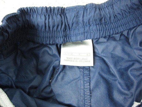 Vintage NIKE Pants Youth Large Blue Athletic 90s Nylon Windbreaker Boys - Picture 5 of 17