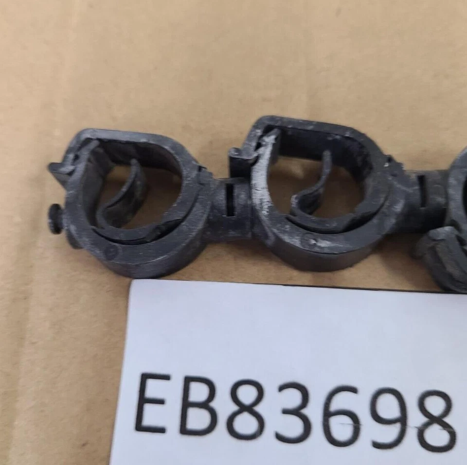 Dodge Ram 1500 2009 soporte de línea de freno negro soporte de líneas de plástico clip de retención Foto 4 de 4