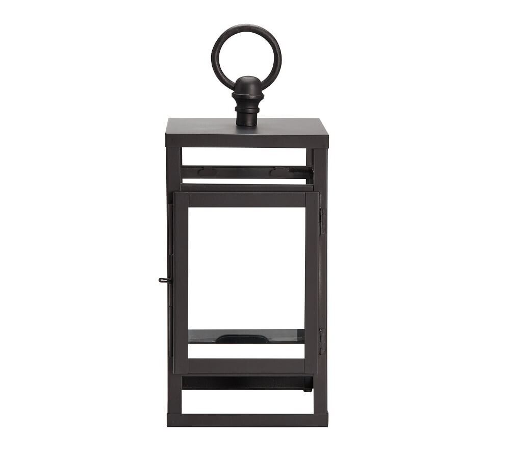 LARGE BLACK DRAMATIC GEOMETRY LANTERN LARGE BLACK DRAMATIC GEOMETRY LANTERN