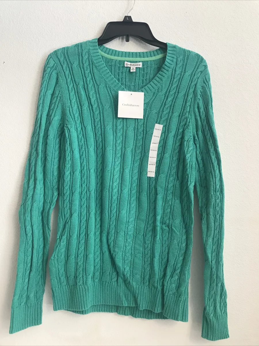 Sea green deals sweater