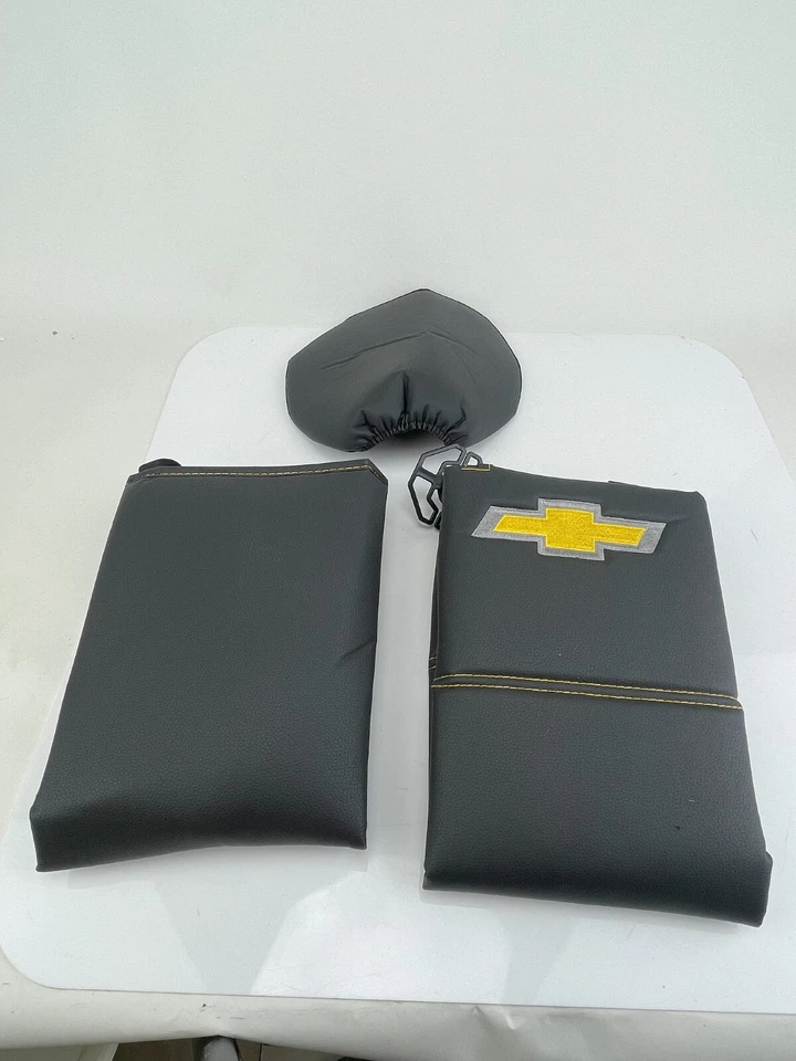 Chevrolet Authorized Car Sedan Leatherette Seat Cover for Impala Cruz Malibu - Image 2 of 4