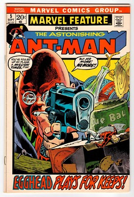 MARVEL FEATURE #5 Astonishing Ant-Man - VF/NM Sept 1972 Vintage Comic