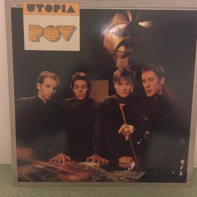 Utopia   LP   - POV 1985 Vinyl LP Record