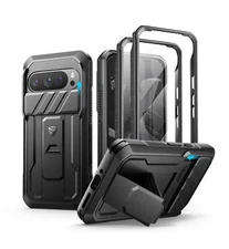 Dexnor for Google Pixel 9 Pro Case Heavy Duty Military Rugged with Camera Cover