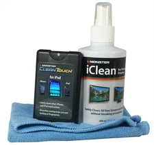 Monster iClean Screen Cleaner Kit for TV, iPhone, iPod, Kindle, & Smartphones