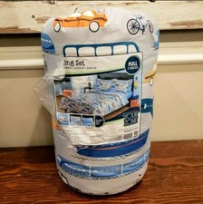 Your Zone Transportation Bedding Set Full Size 7 Pieces Comforter Shams Sheets