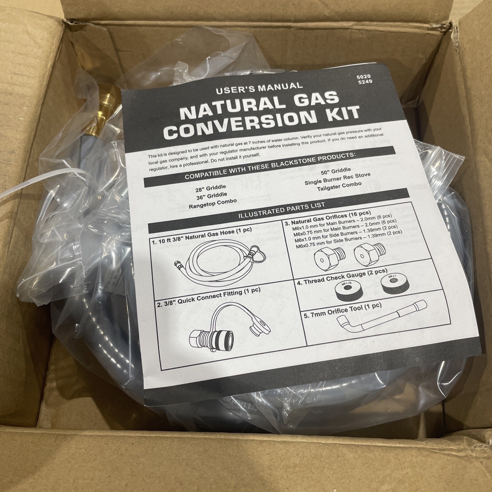 blackstone natural gas conversion kit. II1 eBay