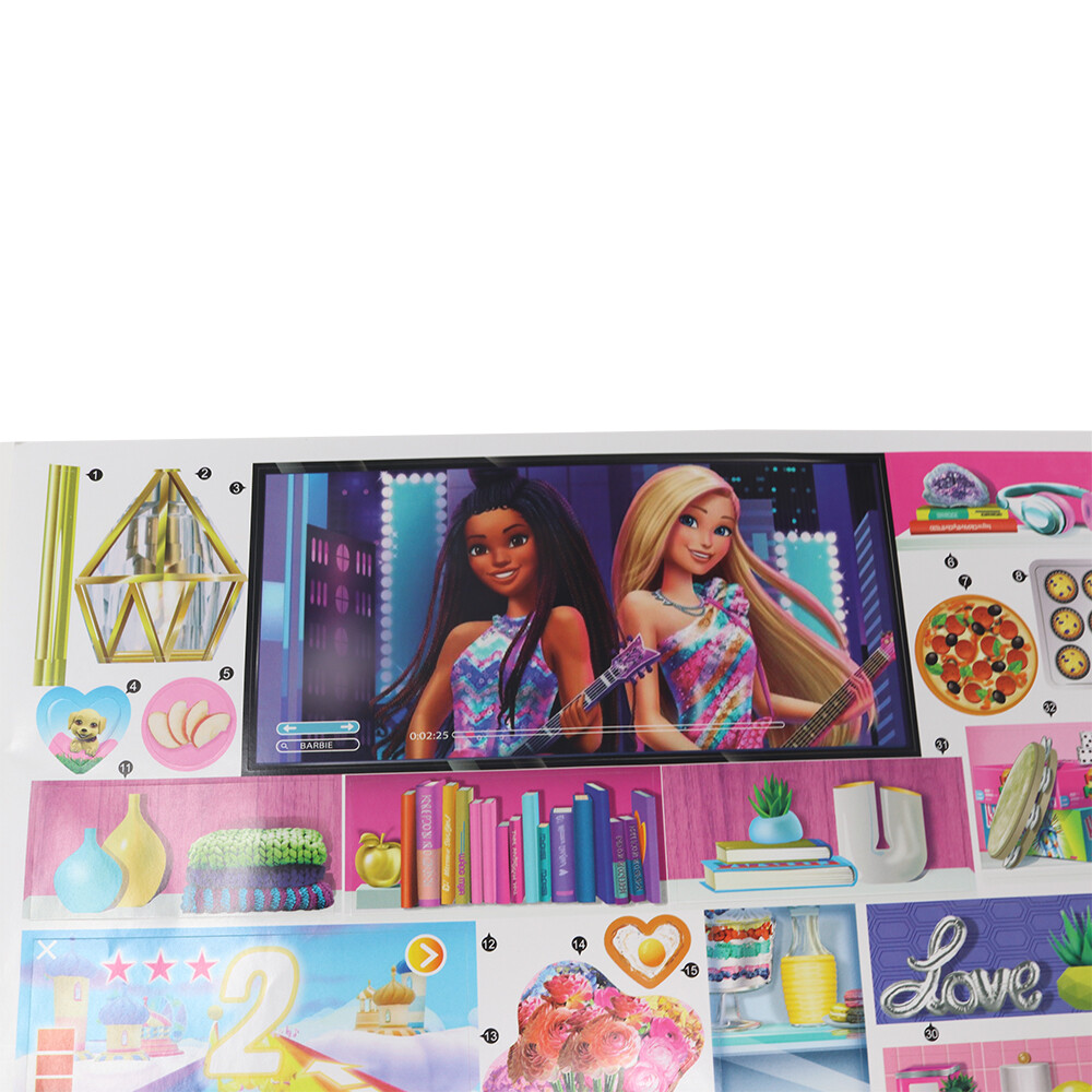 Replacement Set of Stickers for Barbie Dreamhouse Doll House