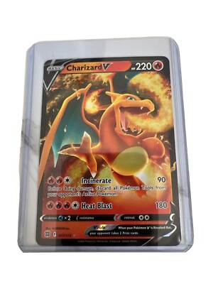 Charizard V トレーディングカード Charizard V 17/172 Rare Holo Pokémon Card 2022 | eBay