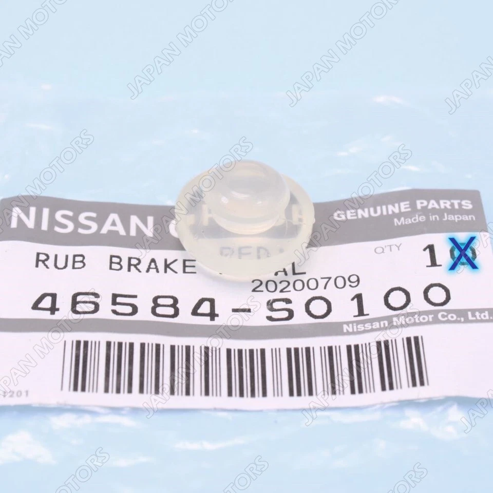 OEM Nissan Pathfinder Xterra Altima 200SX 350Z Embrague de freno Pedal Tapón de goma Foto 2 de 4