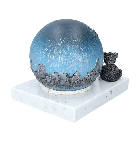 Urn For Child Remains Special Infant Urn For Child Funeral Baby Urn Hand Painted - Picture 7 of 8