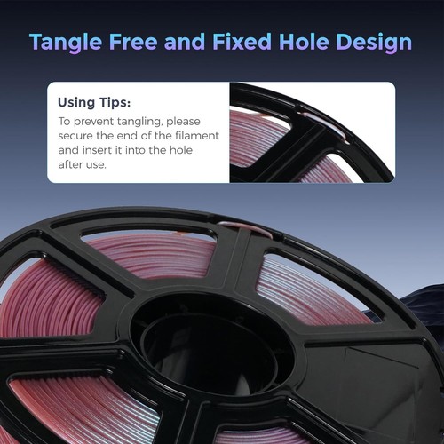 FLASHFORGE PLA Filament 1.75mm 3D Printers Filament 1kg Changing Color Filament - Picture 12 of 35