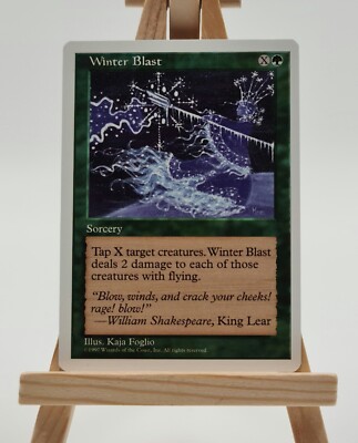 Winter Blast Fifth Edition (5ED) Magic Karte MTG englisch (Wintereinbruch)