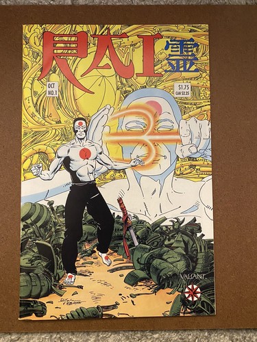 Magnus Robot Fighter #5-1991 vf 8.0 w/ coupon trading card w/ 1st Rai #1 Valiant - Picture 2 of 2