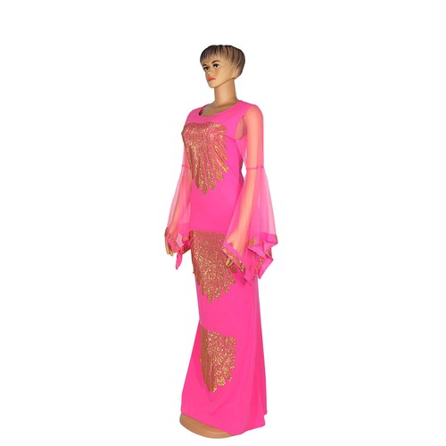 African Dress Evening Women Formal Bodycon Long Dress Cocktail Party Gown Prom - Picture 22 of 31