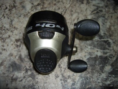 Zebco 404 Spin Cast Fishing Reel used WORKS