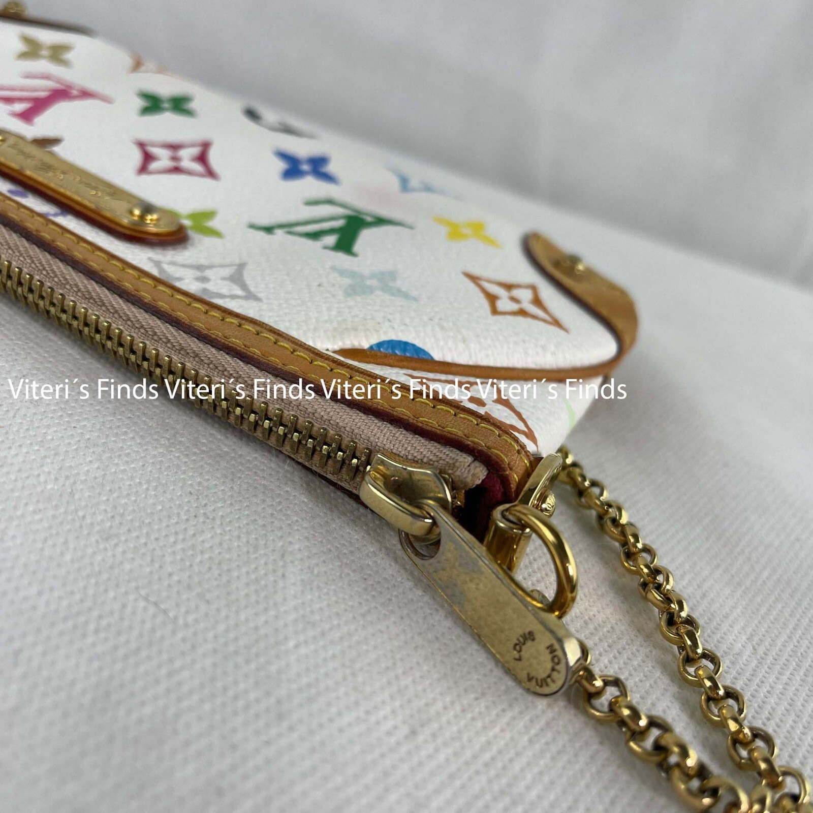Louis Vuitton Pochette Clutch Milla Mm Pouch B White … Gem