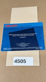 Spy Hunter -Nintendo NES- Manual Only **NO GAME!