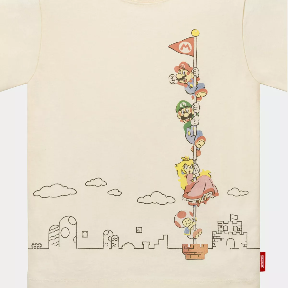 Nintendo TOKYO Official T-Shirts Super Mario Brothers 3 Blue – WAFUU JAPAN