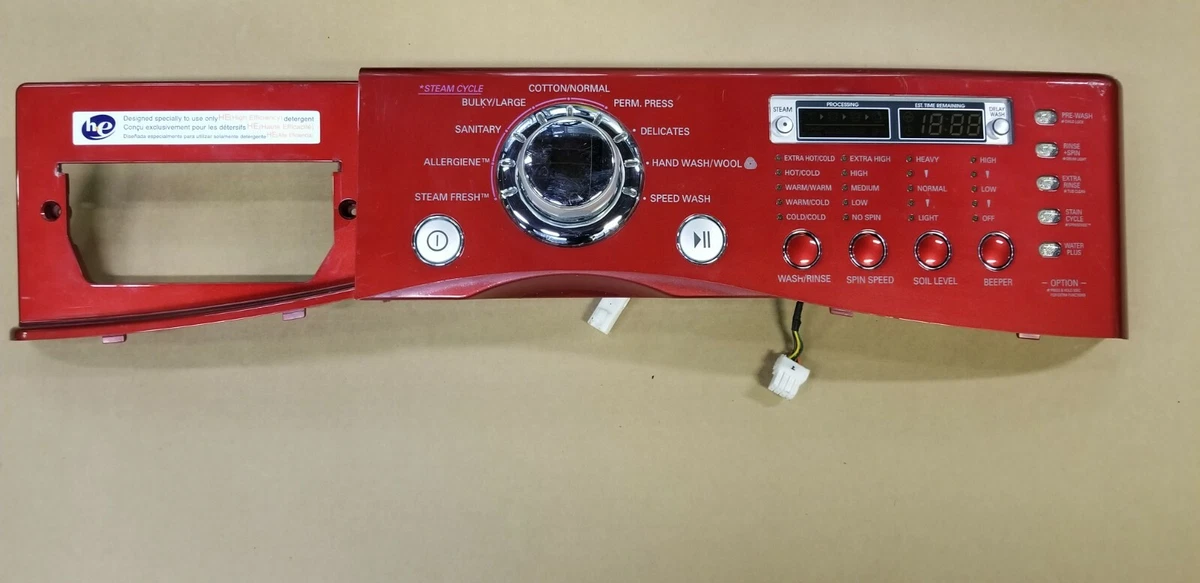 Lg front load washing machine control panel price deals