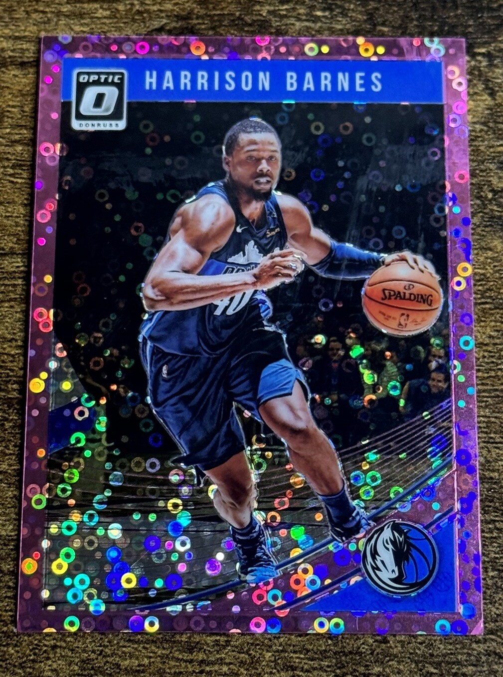 2018-19 Panini Donruss Optic Harrison Barnes #30 Pink Fast Break Prizm /20 SSP