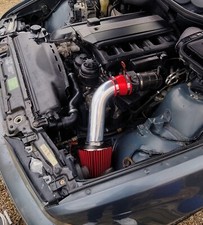 Air Intake System Filter Kit For 2001-2003 Bmw 525i 2.5l Red