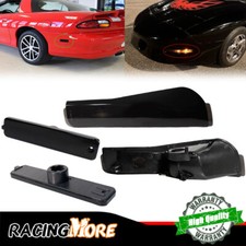 4pcs Smoke Bumper Signalside Marker For 1993-1997 Pontiac Firebirdtrans Am Ls1