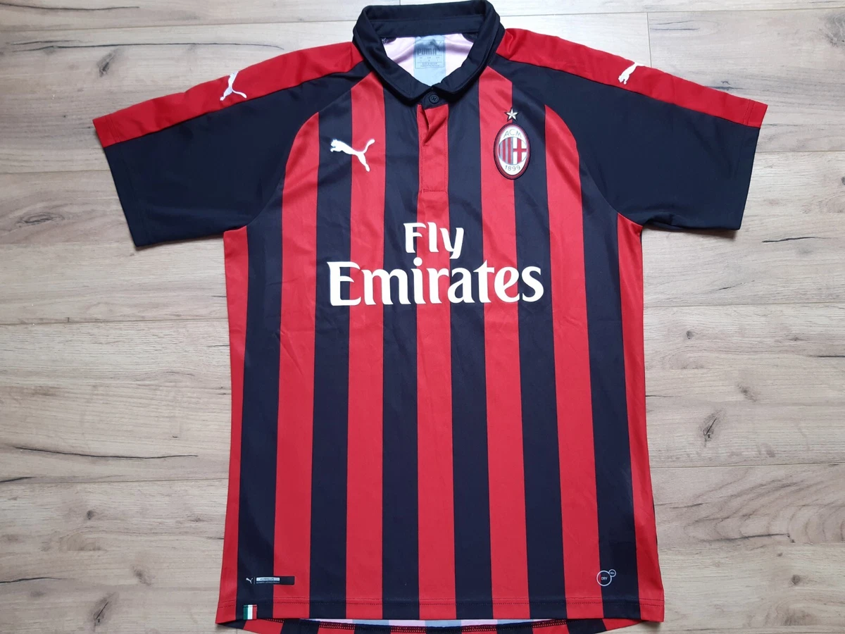 AC MILAN! 2018-19! shirt trikot maglia camiseta jersey kit! 6/6 ! L adult@