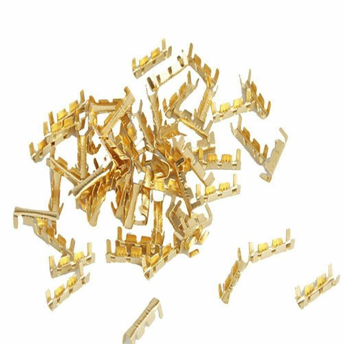 Car Brass Copper 0.5-1.5mm² Crimp Electrical Wire Connectors Terminals 100pcs - Picture 2 of 5