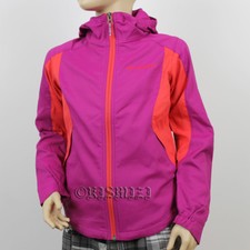 New Girls Columbia "Splash Flash" Omni-Shield Hooded Softshell Rain Wind Jacket