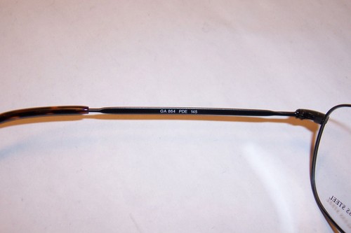 NEW Giorgio Armani EYEGLASSES GA 864 PDE BLACK 54mm RX AUTHENTIC - Picture 8 of 9