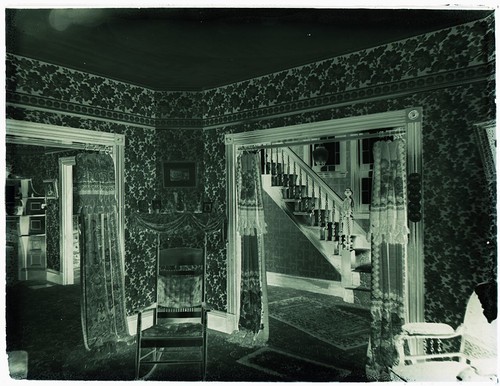 (1) LATE 1800s/EARLY 1900s GLASS NEGATIVE, BOSTON AREA?, INTERIOR "F" - Picture 2 of 2