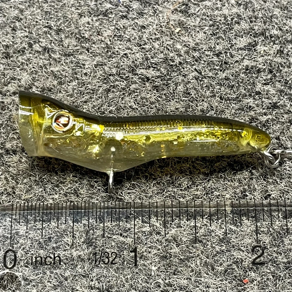 Señuelo Sebile Splasher 52 pies Topwater Popper 2,25" 1/8 oz - ámbar moda Foto 4 de 4