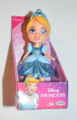 DISNEY MINI PRINCESS - CINDERELLA DOLL NEW METALLIC LOOK FOR 2024 POSEABLE