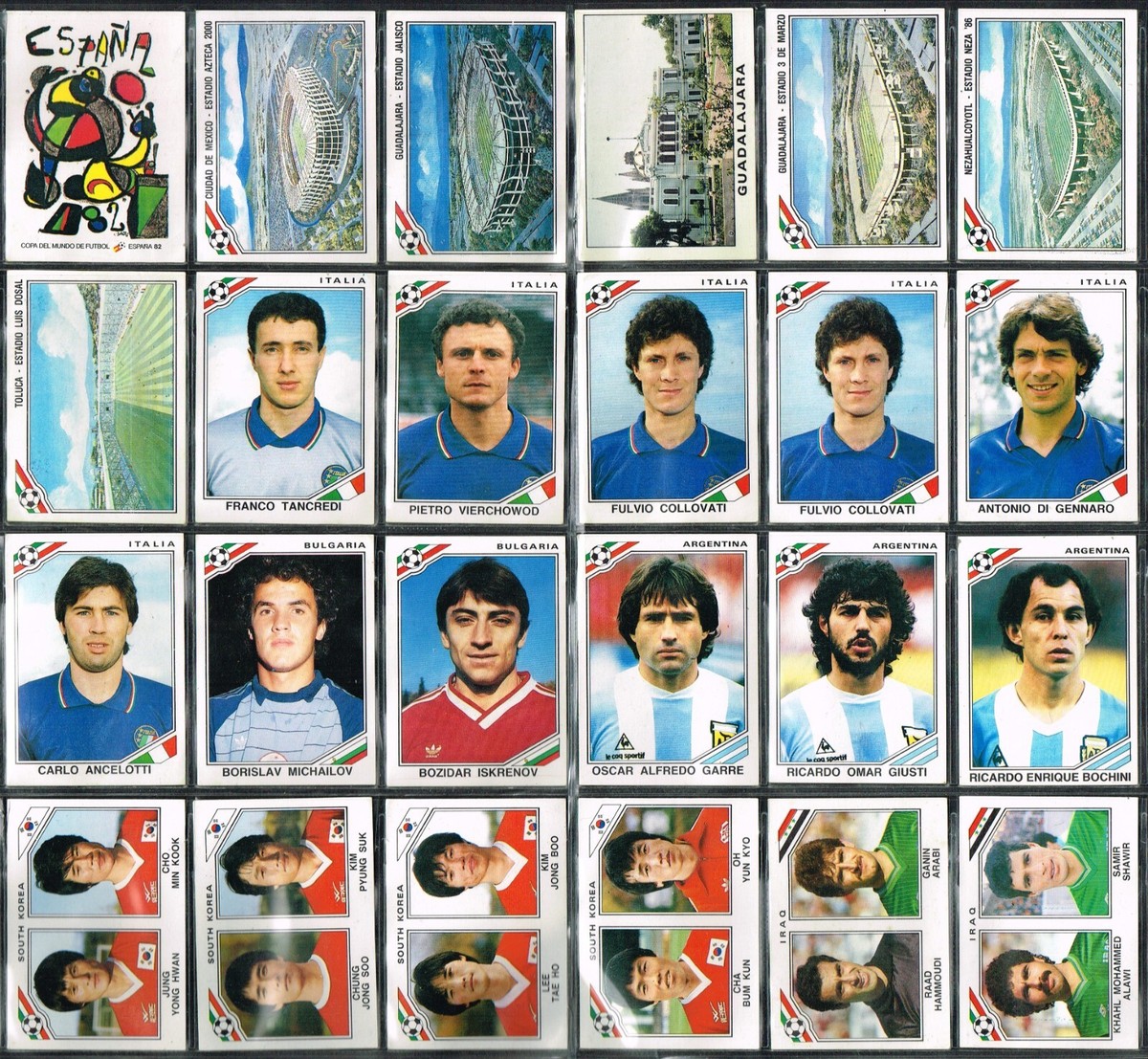 Panini FIFA World Cup Mexico 1986 You Pick Choose pegatinas